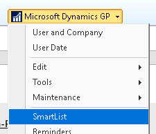 SmartList Menu